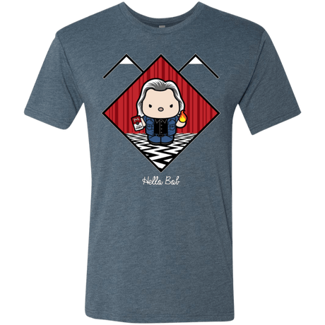 T-Shirts Indigo / Small Hello Bob Men's Triblend T-Shirt