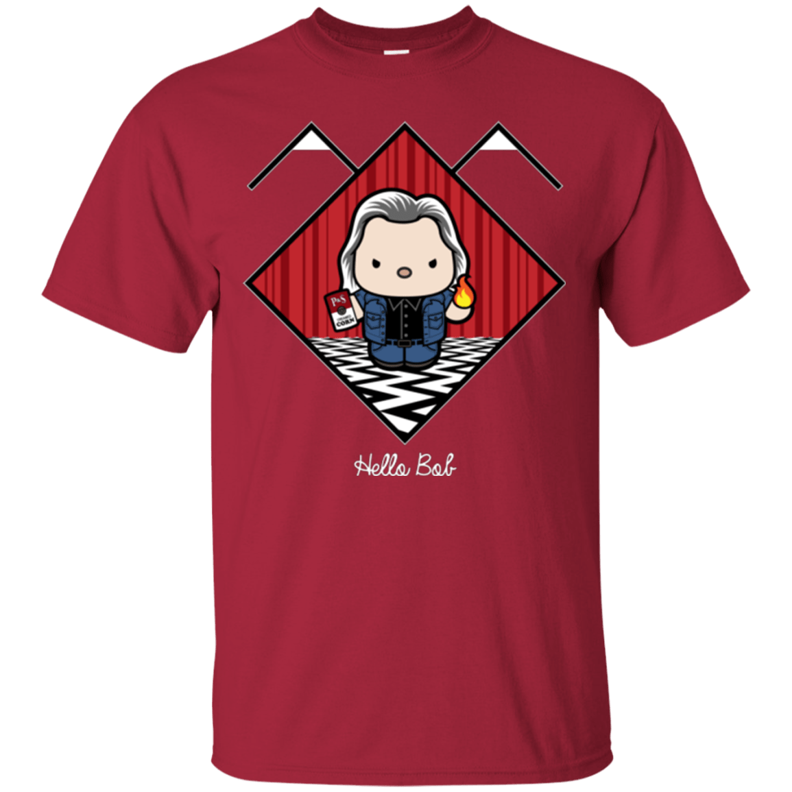 T-Shirts Cardinal / Small Hello Bob T-Shirt