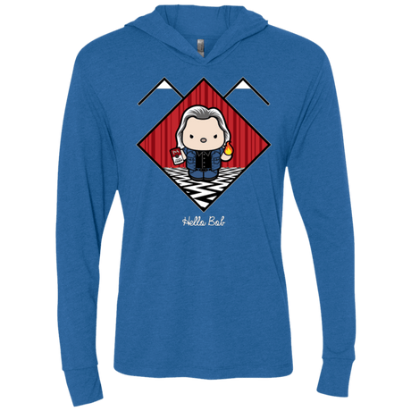 T-Shirts Vintage Royal / X-Small Hello Bob Triblend Long Sleeve Hoodie Tee