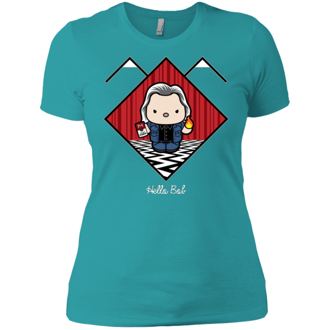 T-Shirts Tahiti Blue / X-Small Hello Bob Women's Premium T-Shirt