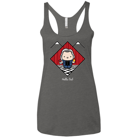 T-Shirts Premium Heather / X-Small Hello Bob Women's Triblend Racerback Tank