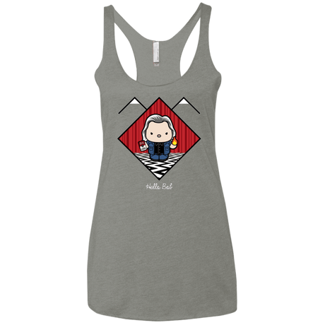 T-Shirts Venetian Grey / X-Small Hello Bob Women's Triblend Racerback Tank