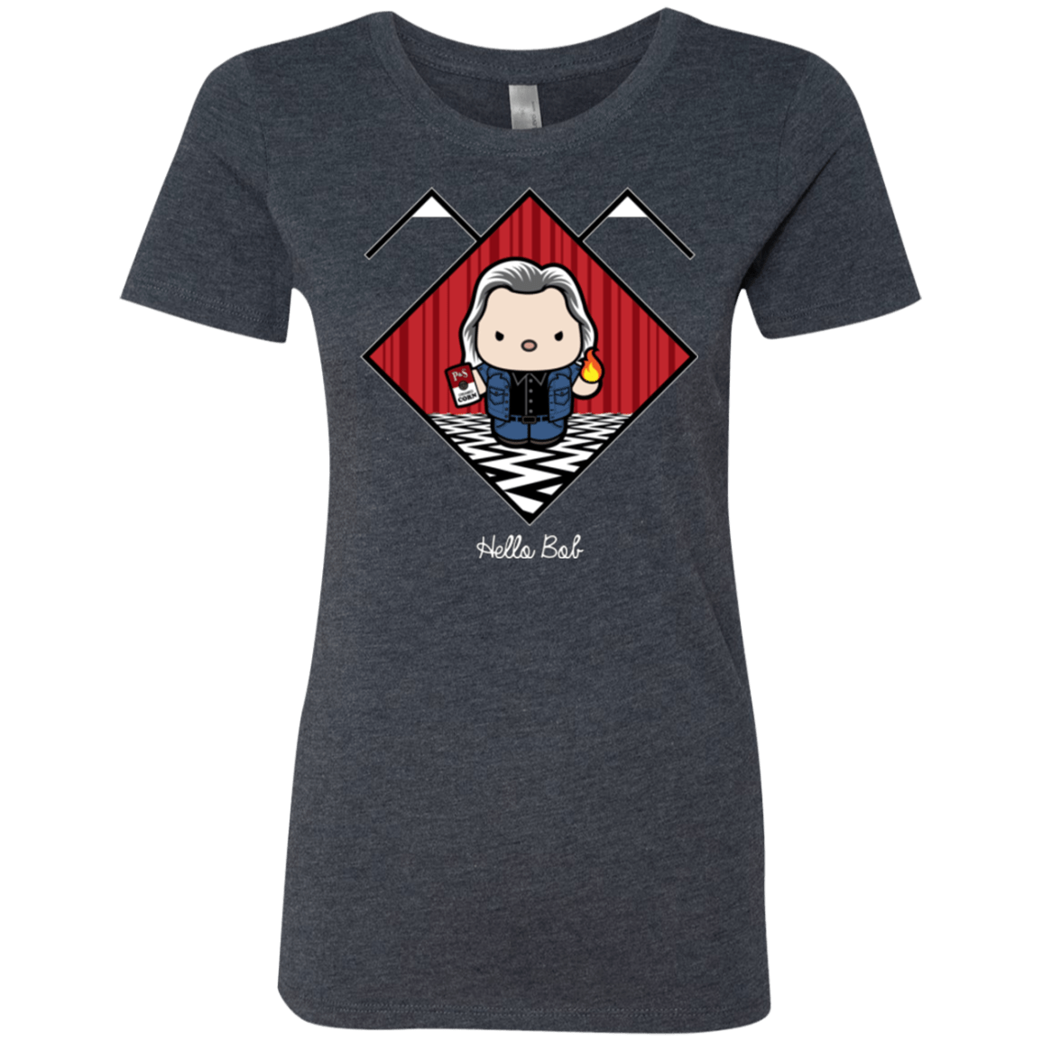 T-Shirts Vintage Navy / Small Hello Bob Women's Triblend T-Shirt