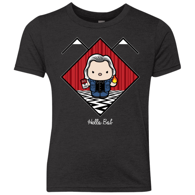 T-Shirts Vintage Black / YXS Hello Bob Youth Triblend T-Shirt