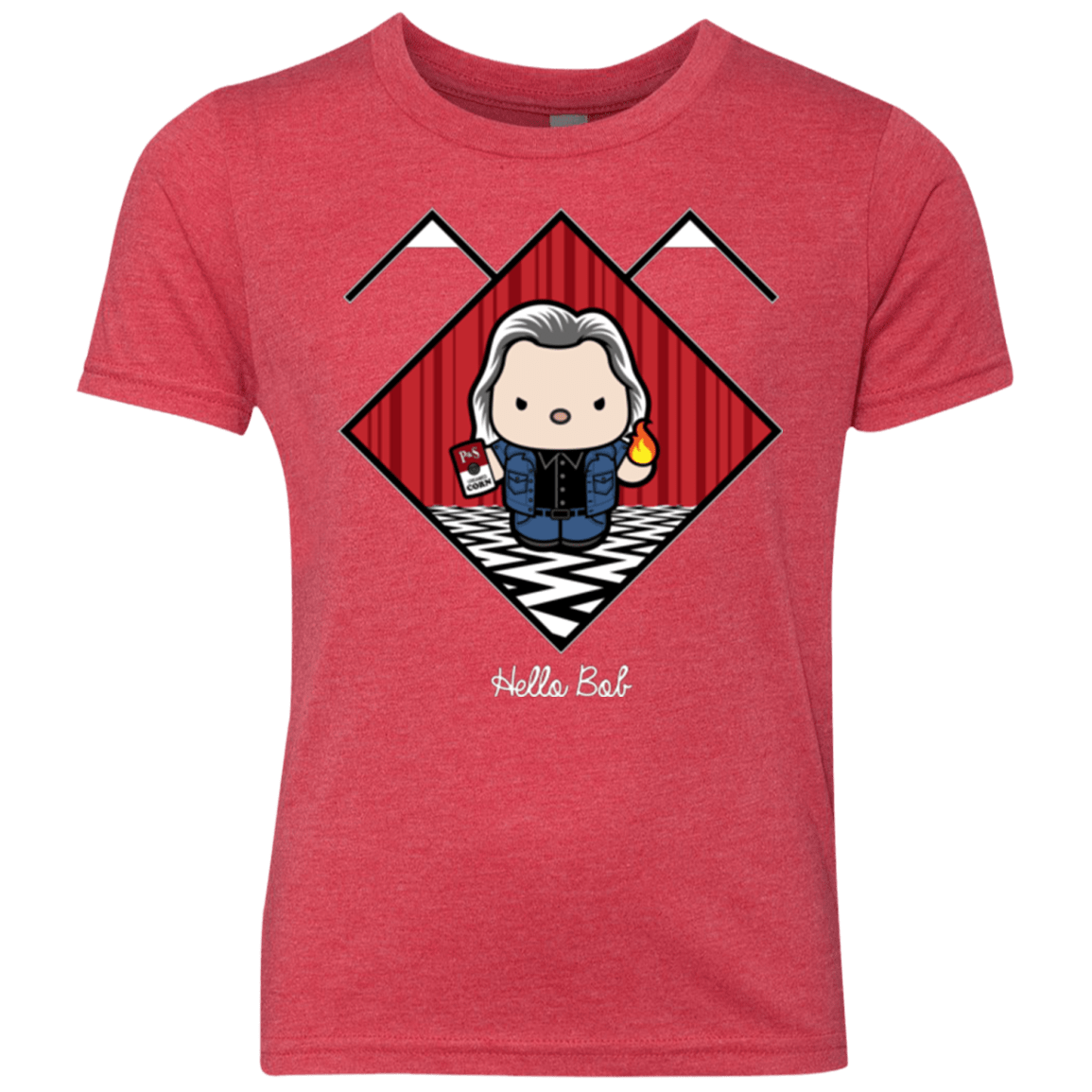 T-Shirts Vintage Red / YXS Hello Bob Youth Triblend T-Shirt