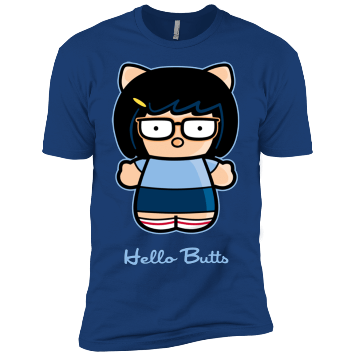 T-Shirts Royal / YXS Hello Butts Boys Premium T-Shirt