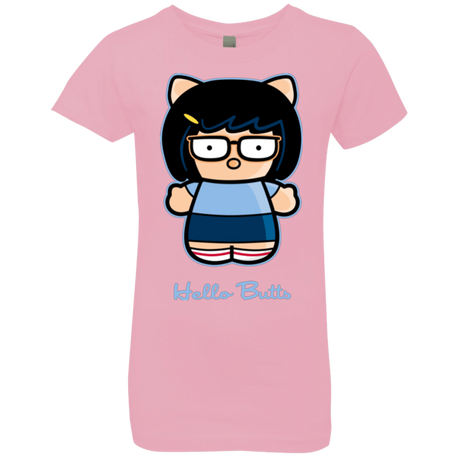 T-Shirts Light Pink / YXS Hello Butts Girls Premium T-Shirt