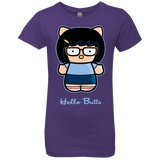 T-Shirts Purple Rush / YXS Hello Butts Girls Premium T-Shirt