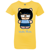 T-Shirts Vibrant Yellow / YXS Hello Butts Girls Premium T-Shirt