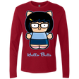 T-Shirts Cardinal / Small Hello Butts Men's Premium Long Sleeve