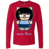 T-Shirts Red / Small Hello Butts Men's Premium Long Sleeve