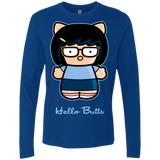 T-Shirts Royal / Small Hello Butts Men's Premium Long Sleeve