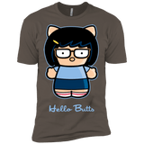 T-Shirts Warm Grey / X-Small Hello Butts Men's Premium T-Shirt