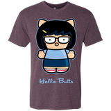 T-Shirts Vintage Purple / Small Hello Butts Men's Triblend T-Shirt