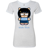 T-Shirts Heather White / Small Hello Butts Women's Triblend T-Shirt