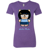 T-Shirts Purple Rush / Small Hello Butts Women's Triblend T-Shirt