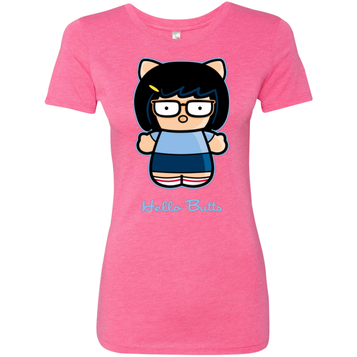 T-Shirts Hello Butts Women's Triblend T-Shirt