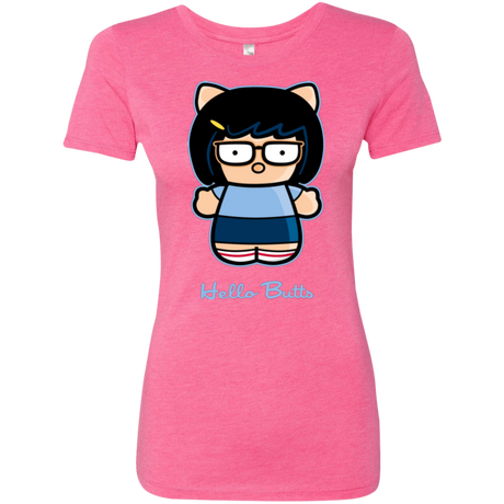 T-Shirts Hello Butts Women's Triblend T-Shirt
