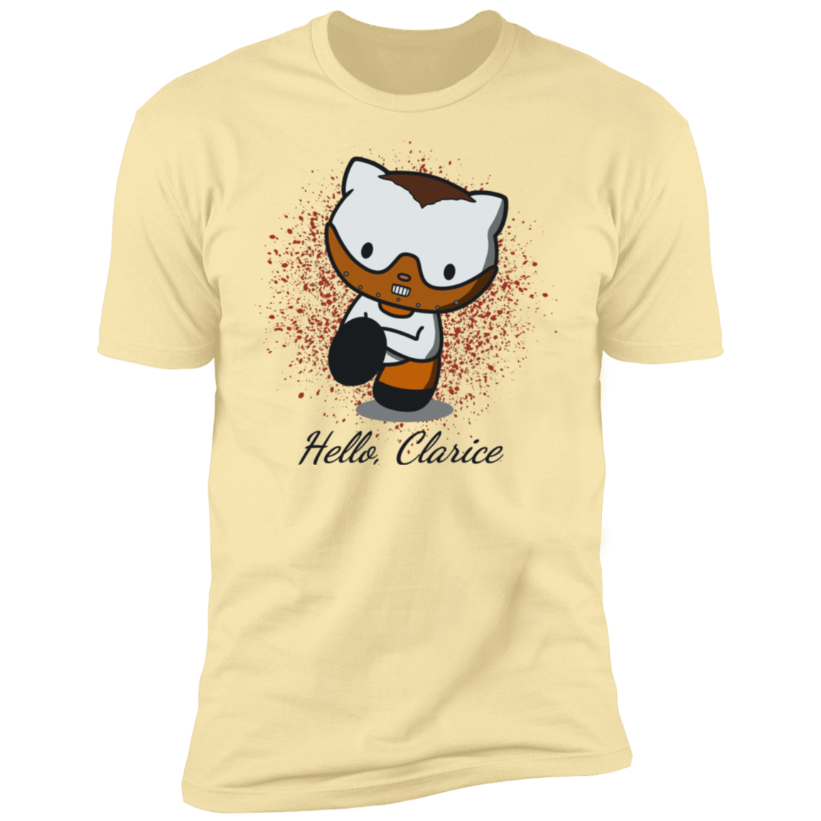 T-Shirts Banana Cream / S Hello, Clarice Men's Premium T-Shirt