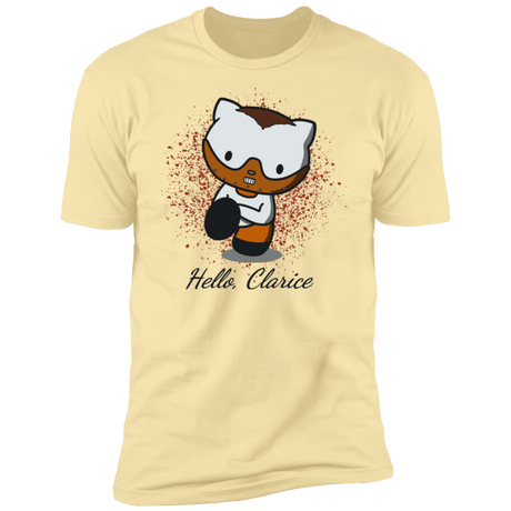 T-Shirts Banana Cream / S Hello, Clarice Men's Premium T-Shirt