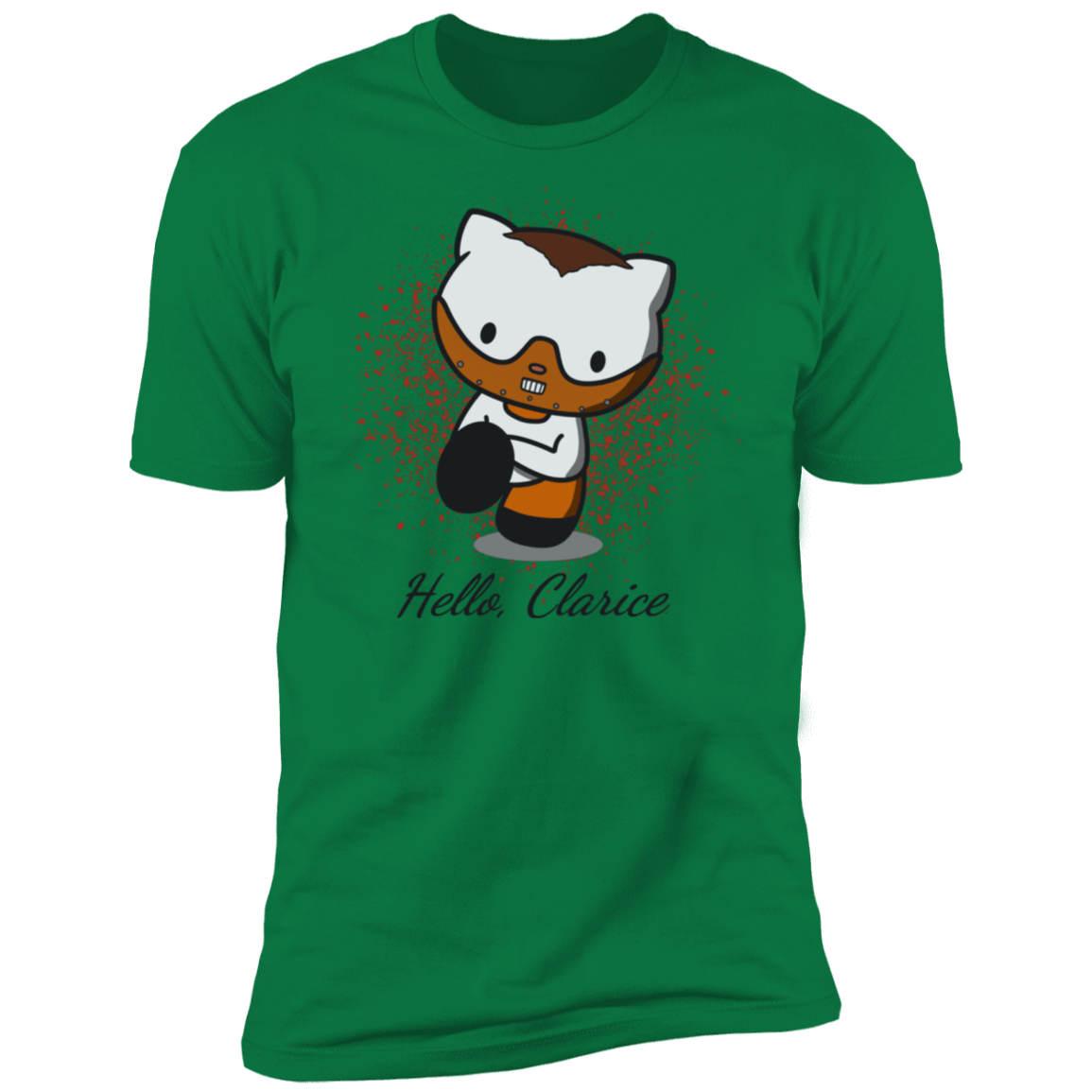 T-Shirts Kelly Green / S Hello, Clarice Men's Premium T-Shirt