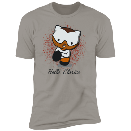 T-Shirts Light Grey / S Hello, Clarice Men's Premium T-Shirt