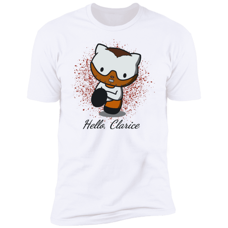 T-Shirts White / S Hello, Clarice Men's Premium T-Shirt