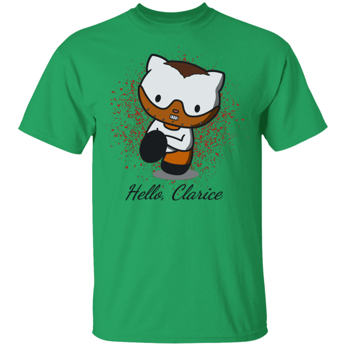 T-Shirts Irish Green / YXS Hello, Clarice Youth T-Shirt