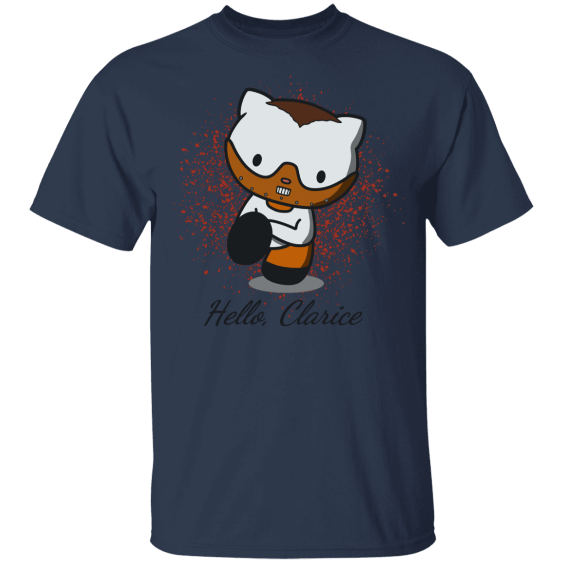T-Shirts Navy / YXS Hello, Clarice Youth T-Shirt