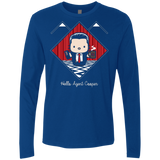 T-Shirts Royal / Small Hello Cooper Men's Premium Long Sleeve