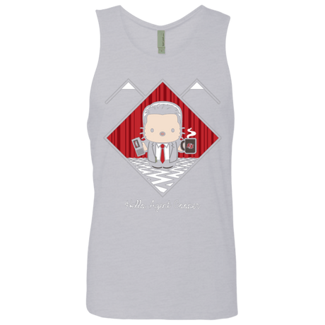 T-Shirts Heather Grey / Small Hello Cooper Men's Premium Tank Top
