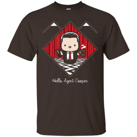 T-Shirts Dark Chocolate / Small Hello Cooper T-Shirt