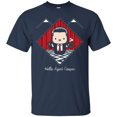 T-Shirts Navy / Small Hello Cooper T-Shirt