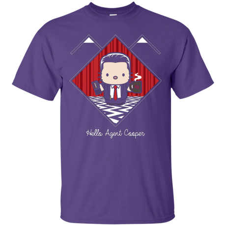 T-Shirts Purple / Small Hello Cooper T-Shirt