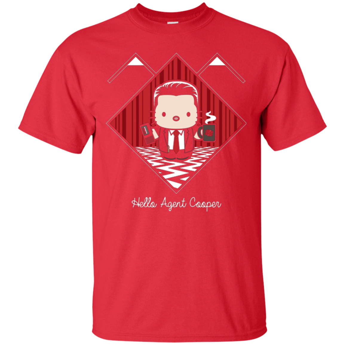 T-Shirts Red / Small Hello Cooper T-Shirt