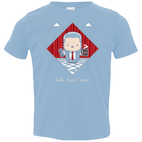 T-Shirts Light Blue / 2T Hello Cooper Toddler Premium T-Shirt
