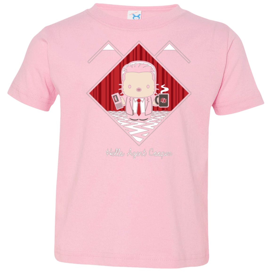 T-Shirts Pink / 2T Hello Cooper Toddler Premium T-Shirt