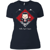 T-Shirts Midnight Navy / X-Small Hello Cooper Women's Premium T-Shirt