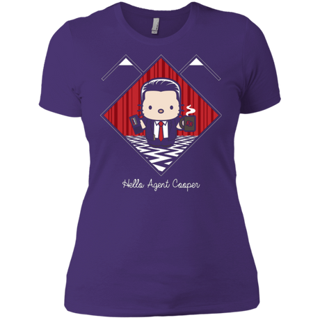 T-Shirts Purple / X-Small Hello Cooper Women's Premium T-Shirt
