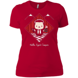 T-Shirts Red / X-Small Hello Cooper Women's Premium T-Shirt