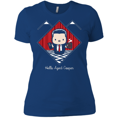 T-Shirts Royal / X-Small Hello Cooper Women's Premium T-Shirt