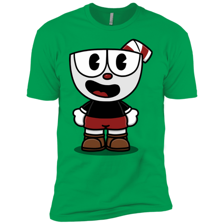 T-Shirts Kelly Green / YXS Hello Cuphead Boys Premium T-Shirt