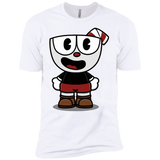 T-Shirts White / YXS Hello Cuphead Boys Premium T-Shirt
