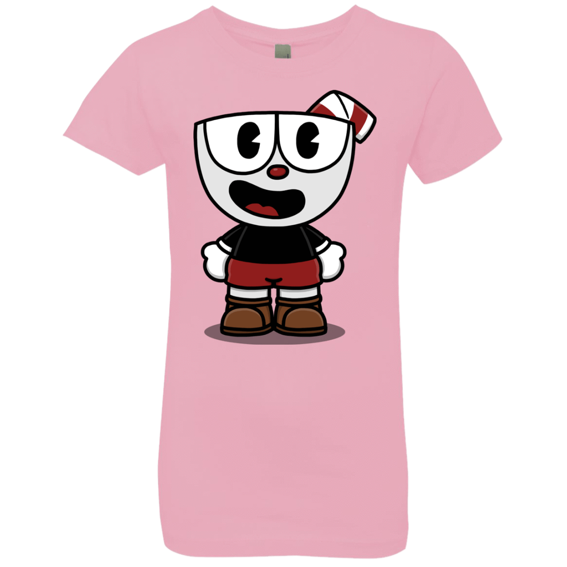 T-Shirts Light Pink / YXS Hello Cuphead Girls Premium T-Shirt