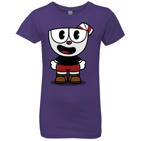 T-Shirts Purple Rush / YXS Hello Cuphead Girls Premium T-Shirt