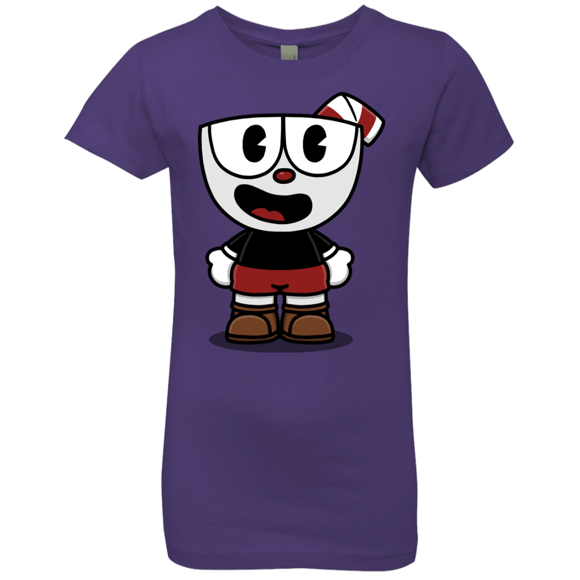 T-Shirts Purple Rush / YXS Hello Cuphead Girls Premium T-Shirt