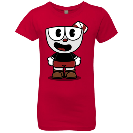 T-Shirts Red / YXS Hello Cuphead Girls Premium T-Shirt