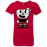 T-Shirts Red / YXS Hello Cuphead Girls Premium T-Shirt