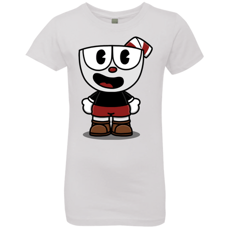 T-Shirts White / YXS Hello Cuphead Girls Premium T-Shirt