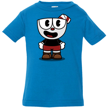 T-Shirts Cobalt / 6 Months Hello Cuphead Infant Premium T-Shirt